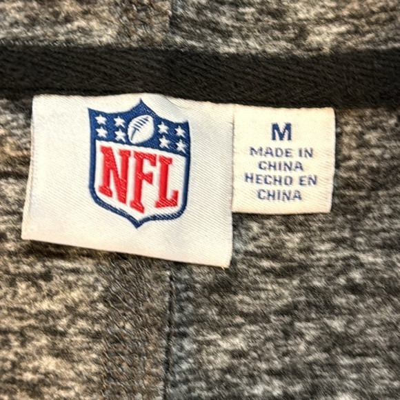 NFL Chicago Bears Mascot Logo Full Zip Long Sleeve Women’s M Stretch Hoodie - Picture 8 of 9